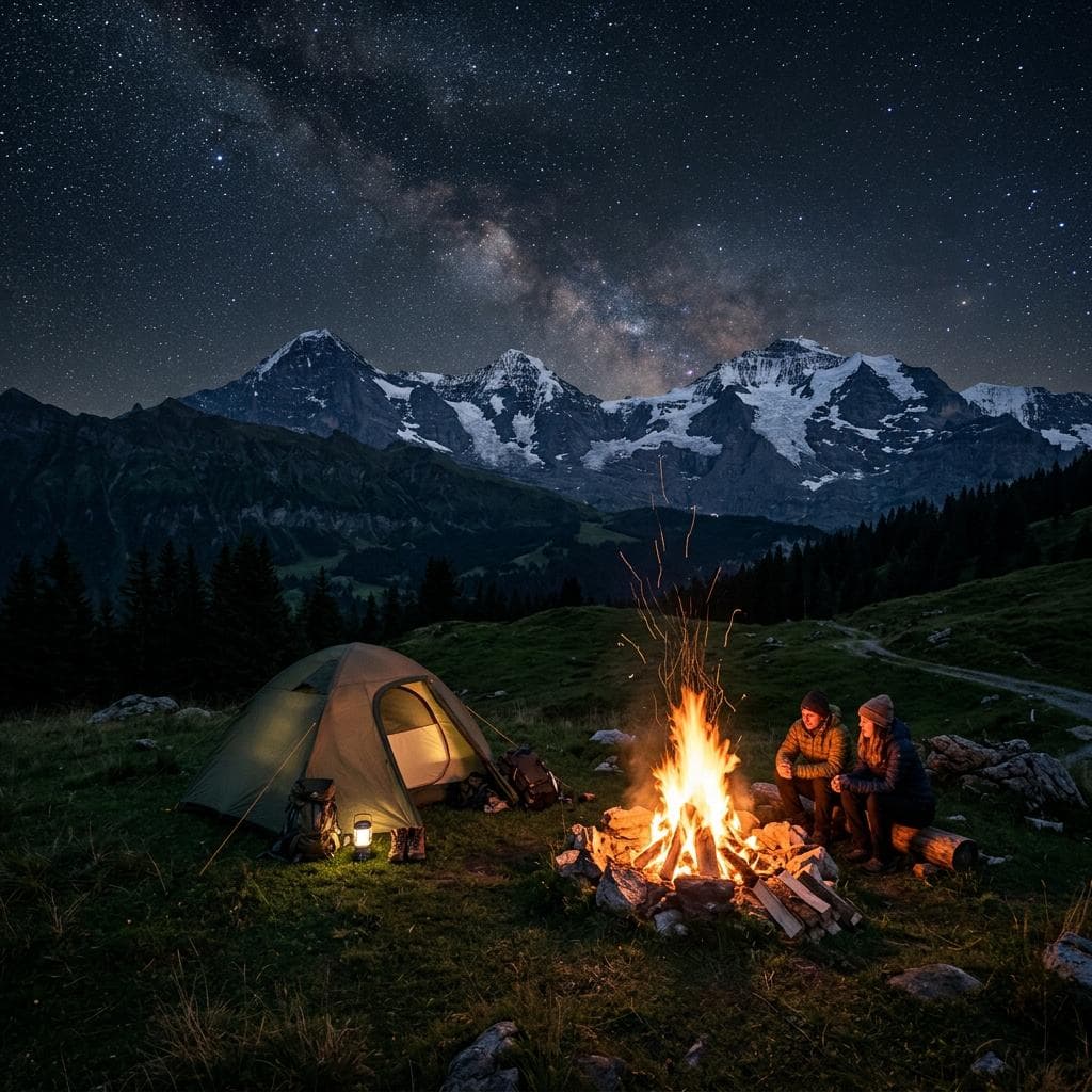 Bonfire & Overnight Stay